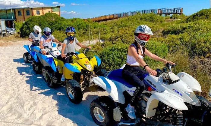 1-Hour guided quadbike experience for two with Thrill Seekers