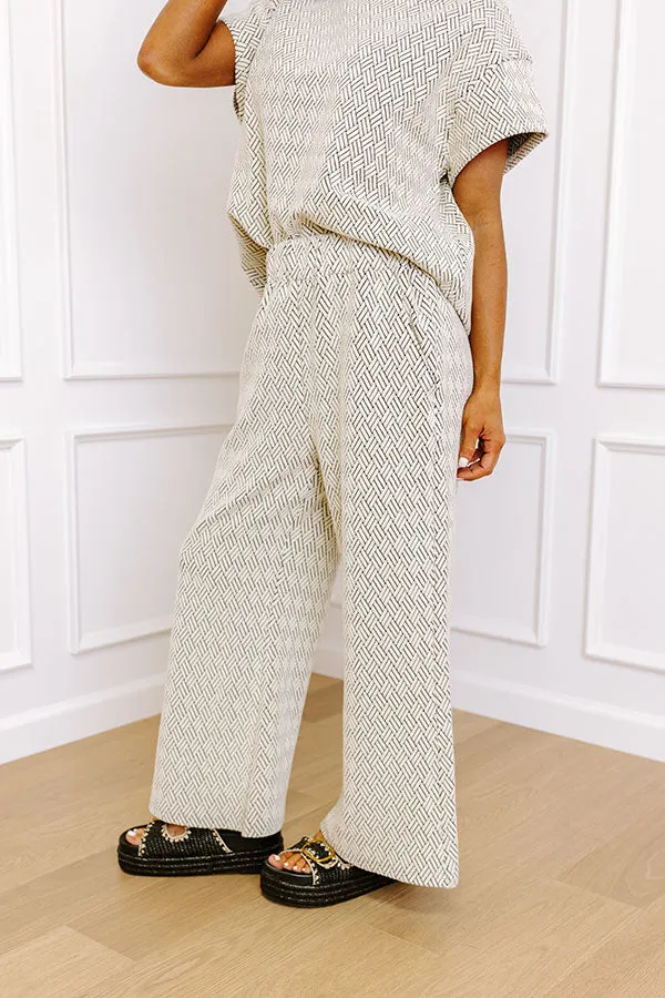 A-Lister Status High Waist Trousers