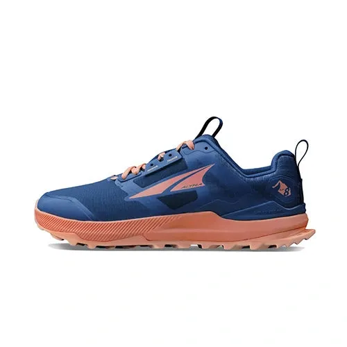 Altra Lone Peak 8 Womens Trail Running Shoe - Navy/Coral