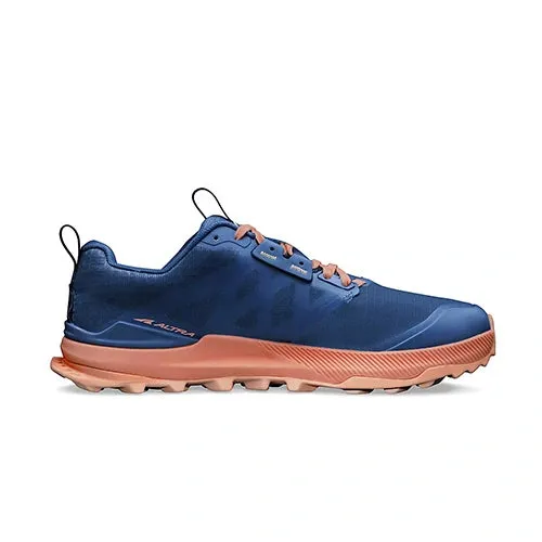 Altra Lone Peak 8 Womens Trail Running Shoe - Navy/Coral