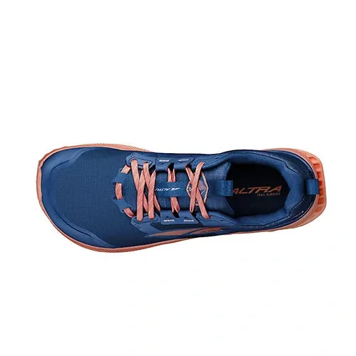 Altra Lone Peak 8 Womens Trail Running Shoe - Navy/Coral