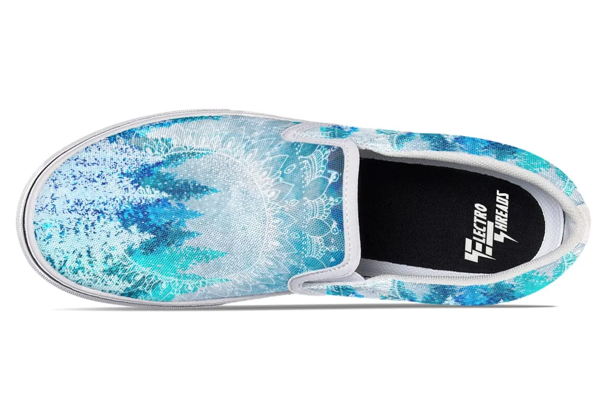 Among the Pines Mandala Slip on Shoes