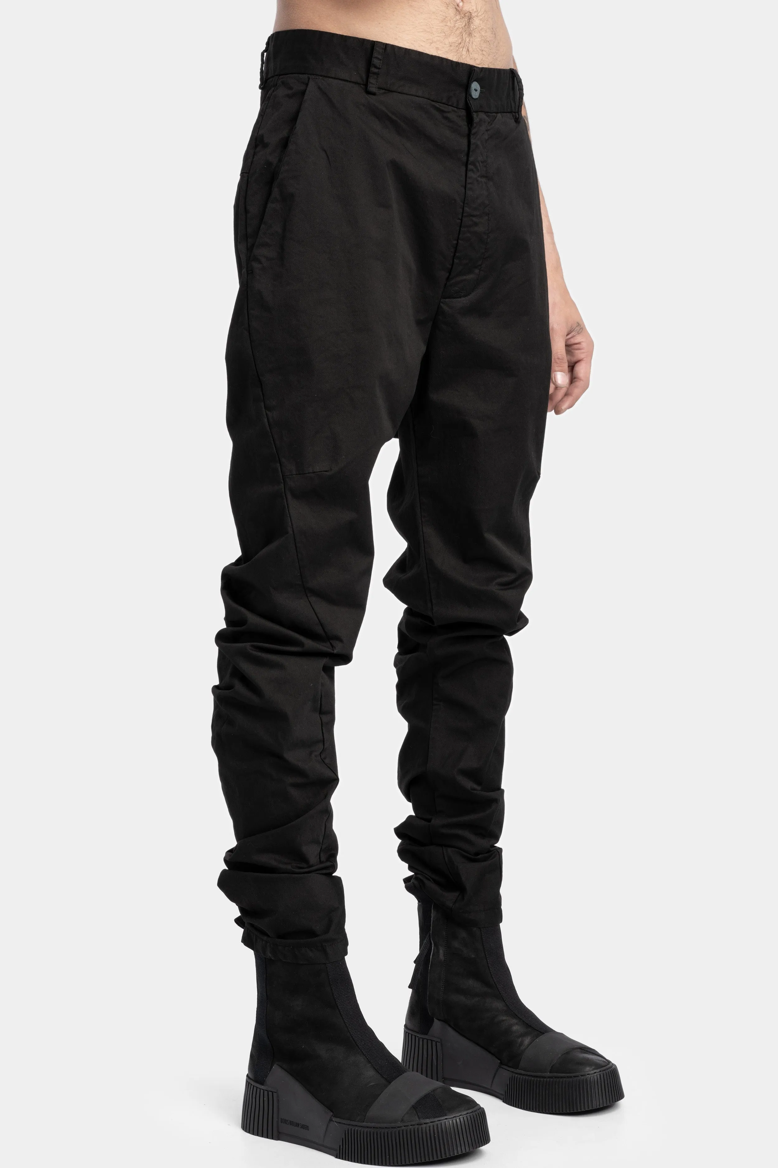 Anatomical lightweight trousers, Black