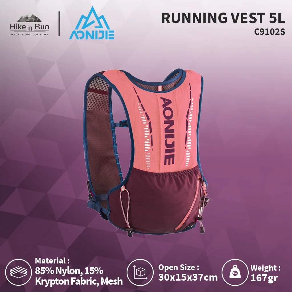 Aonijie C9102/C9102S Running Vest 5L