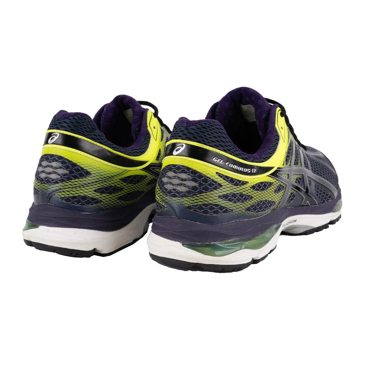 Asics Gelcumulus 17 Running Sport Shoes Fabric Purple Colour For Men