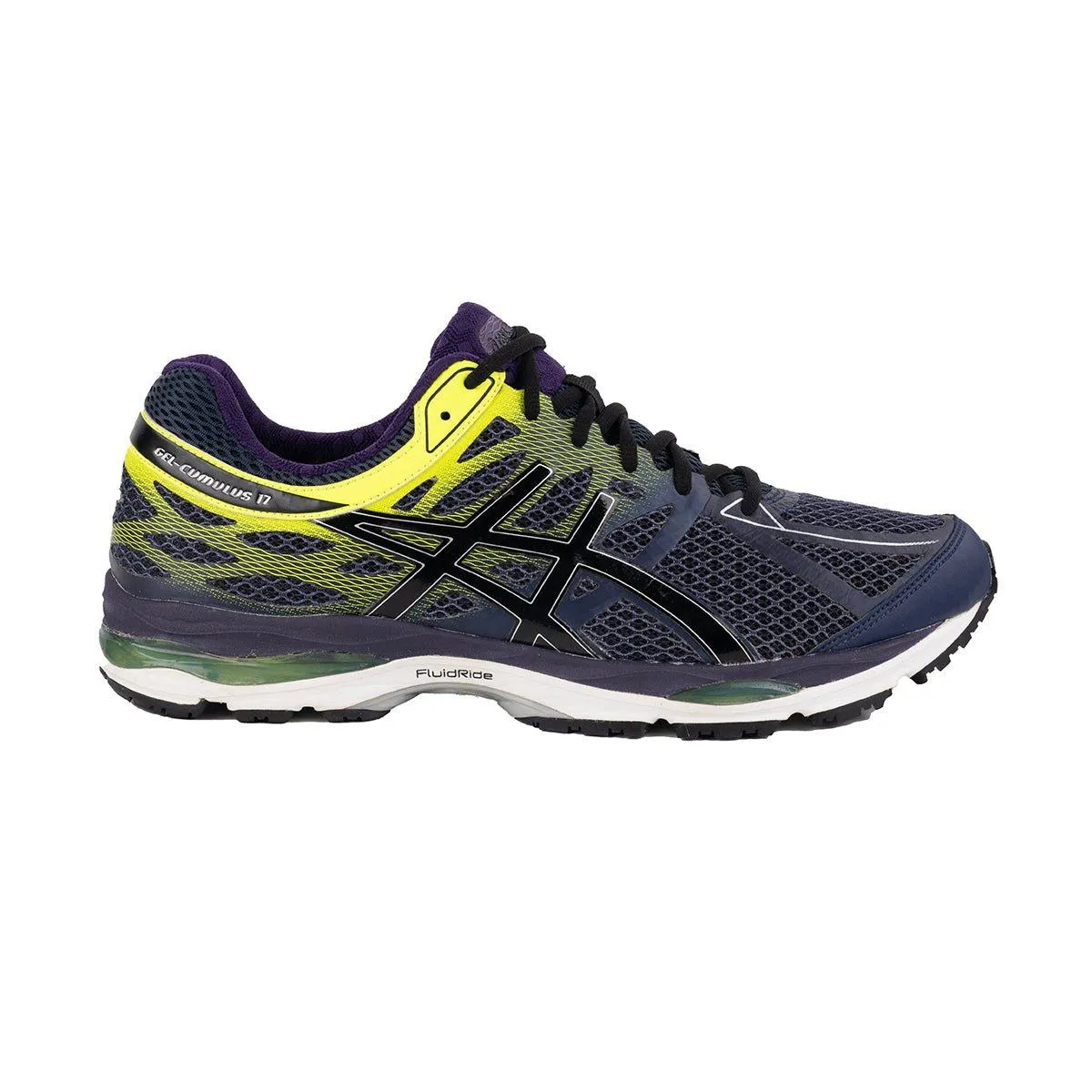 Asics Gelcumulus 17 Running Sport Shoes Fabric Purple Colour For Men