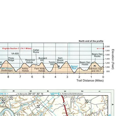 AT Map 8: Northern Virginia - South