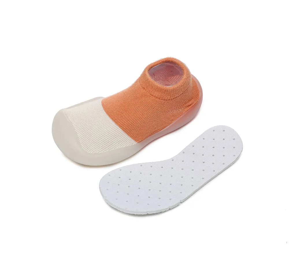 Baby Knit Bootie Anti-slip Sole Luca