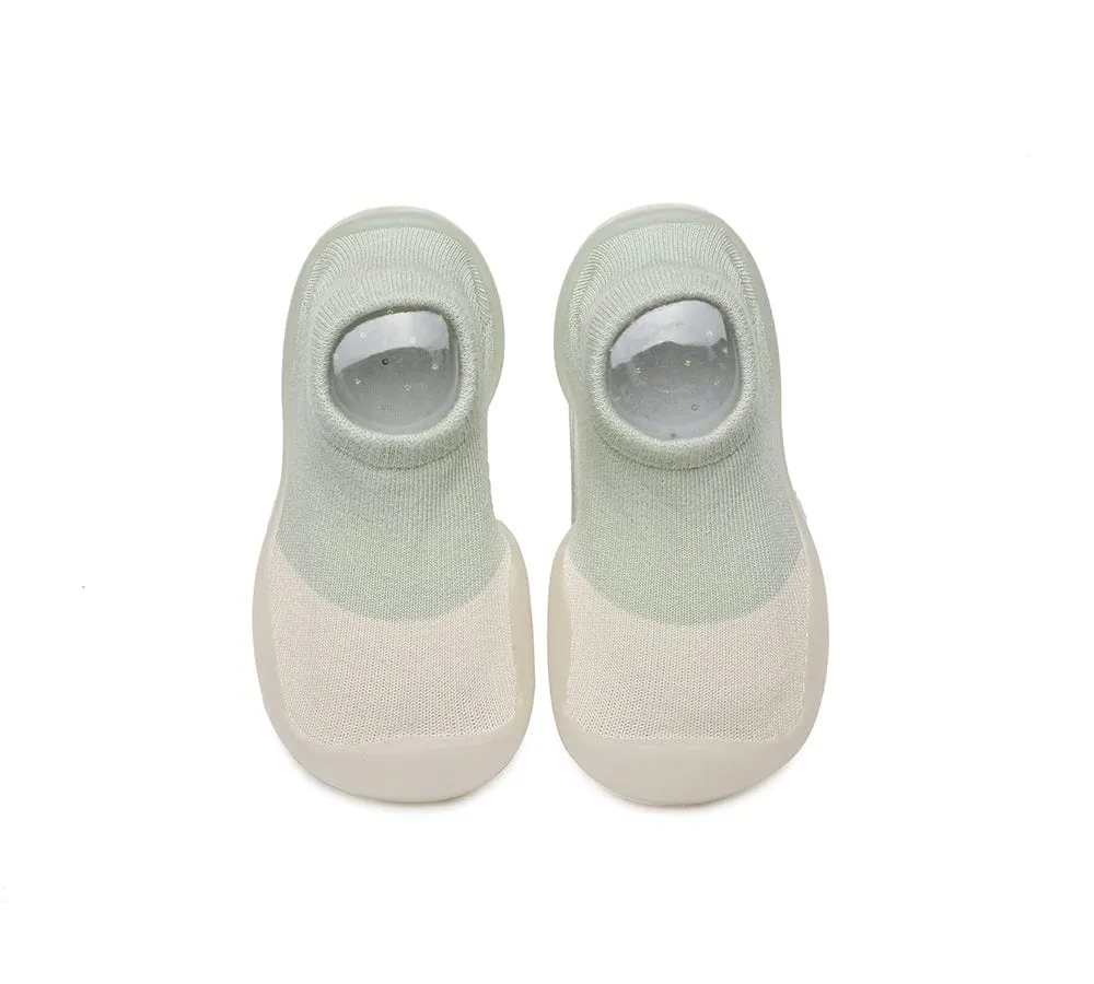 Baby Knit Bootie Anti-slip Sole Luca