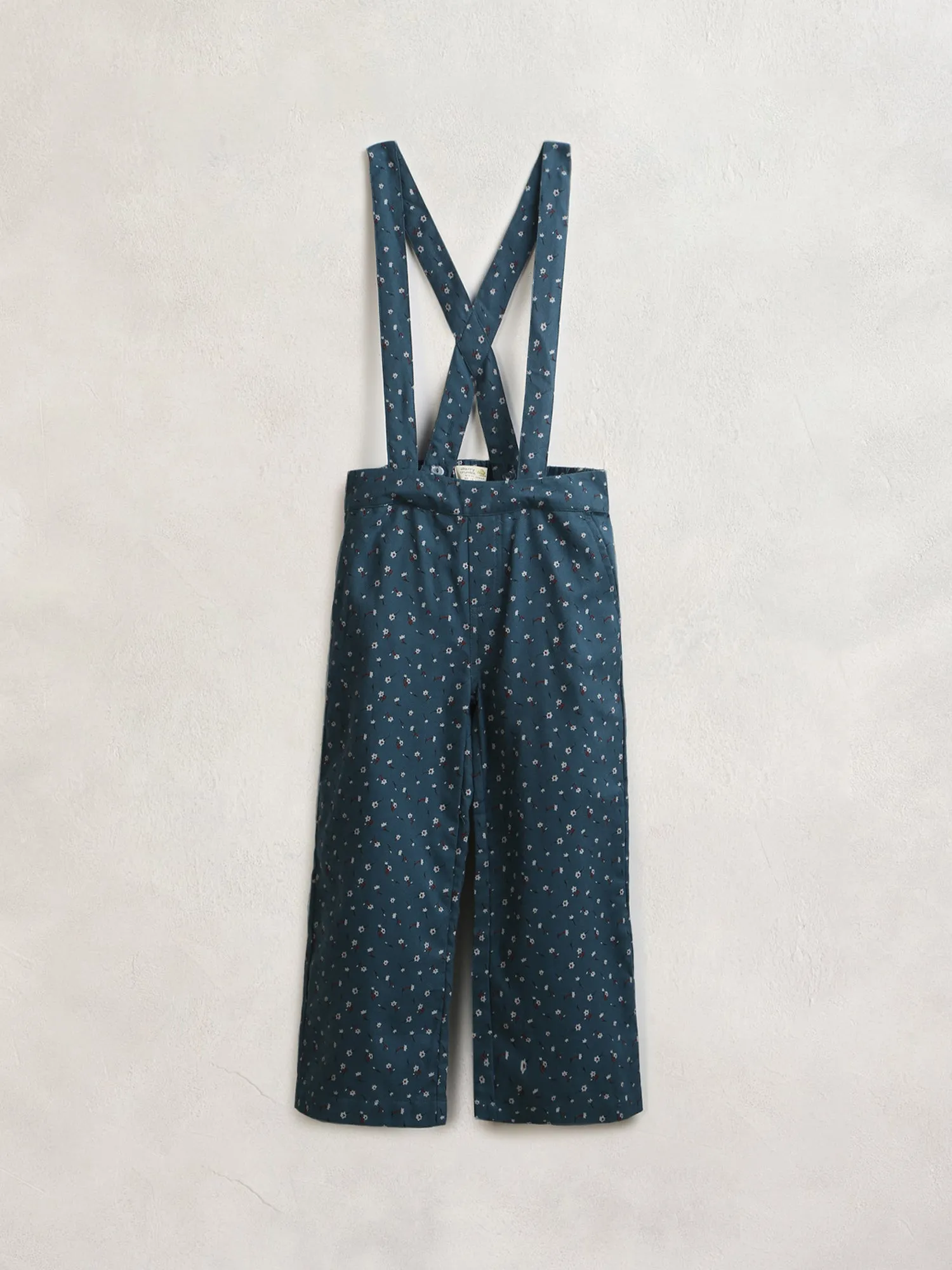 Berkley Printed Trouser with Suspenders