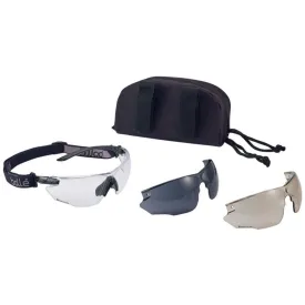 Bolle Combat Ballistic Glasses Kit - 3 Lens