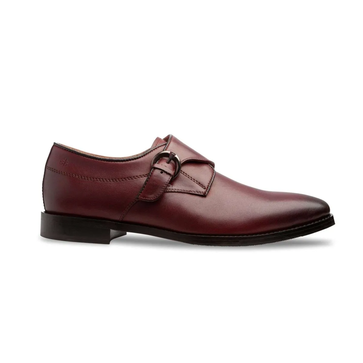 Bordeaux Monk Strap