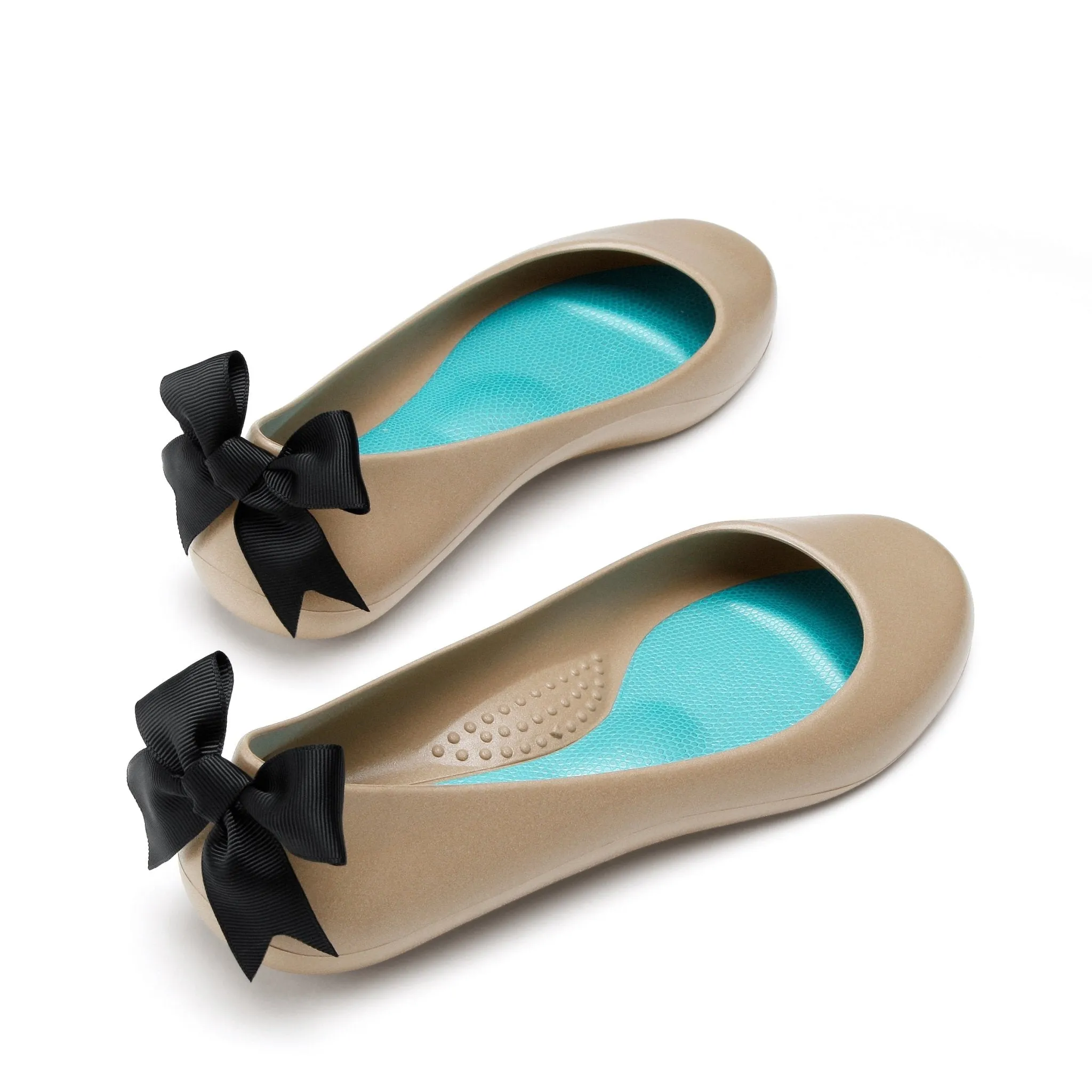 Bow Ballet Flats, Matte Chai Shoe