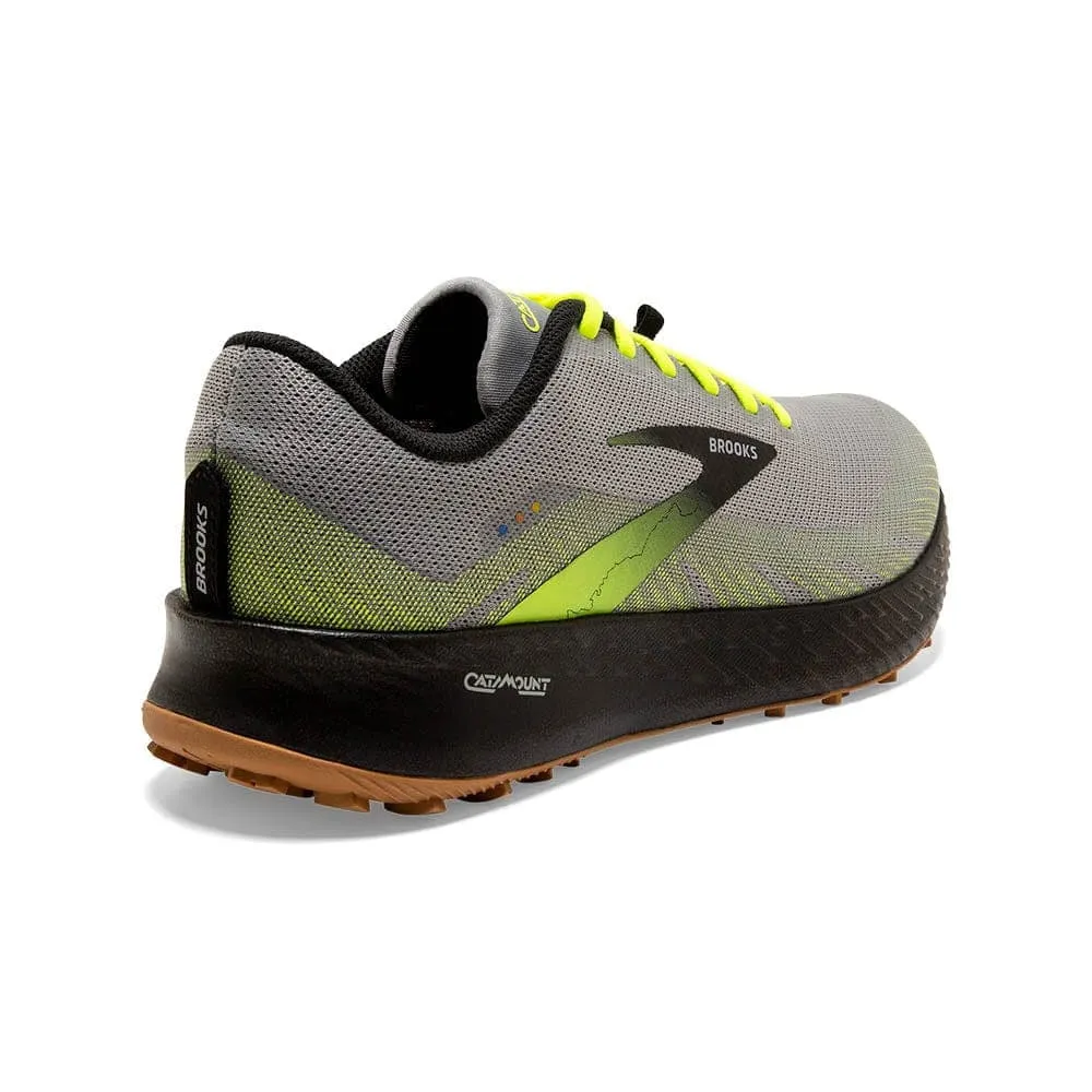 Brooks Catamount (Men's) - Grey/Nightlife/Black