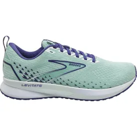 Brooks Levitate 5 Womens Running Shoes - Green