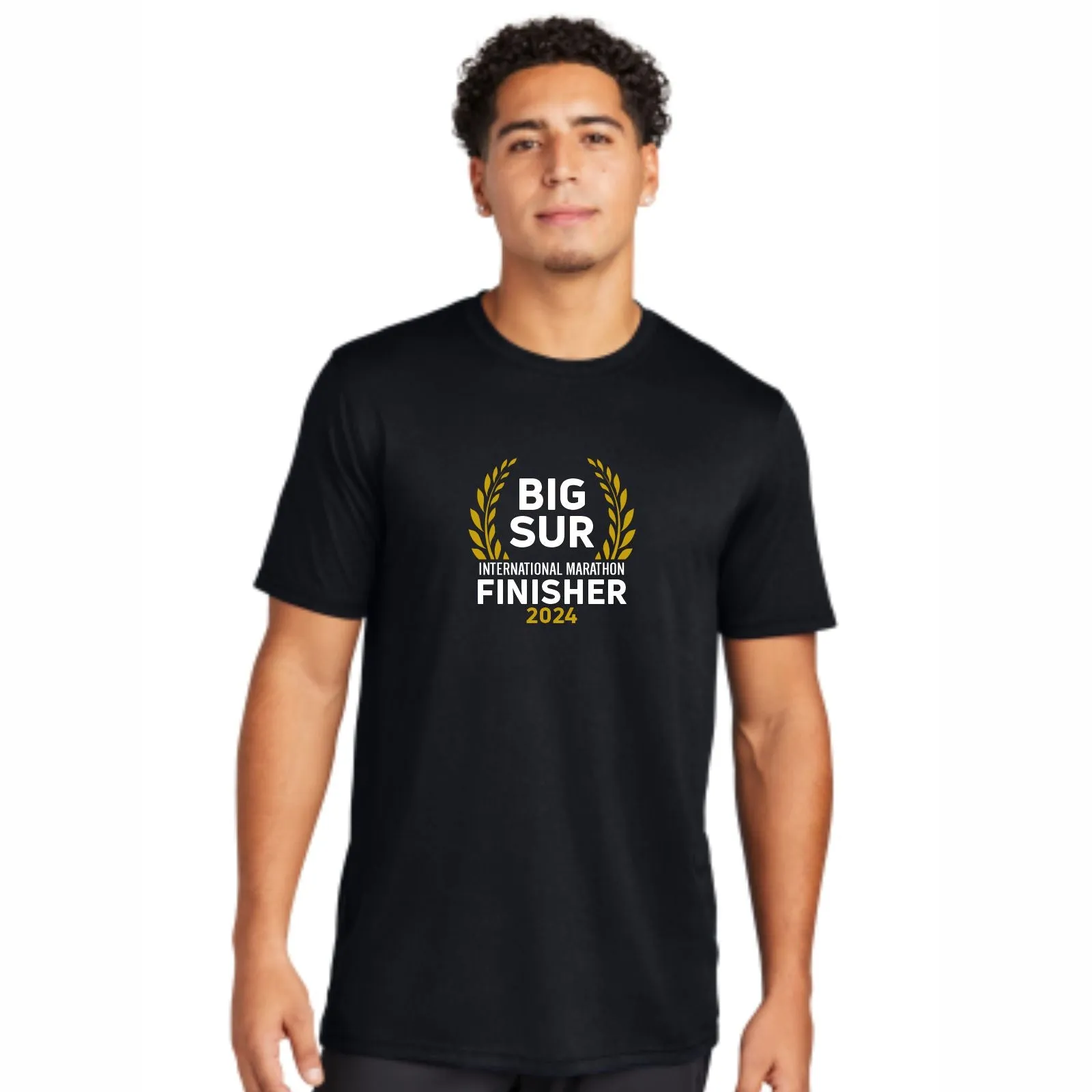 BSIM Men's Tech Sueded Tee -Black- 2024 Finisher