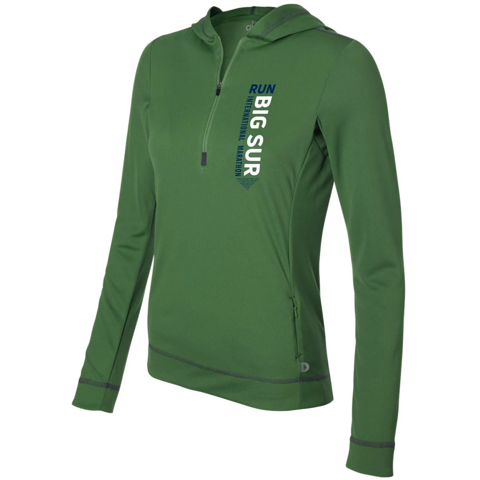 BSIM Women's Tech 1/2 Zip Hoody -Leaf- LCP