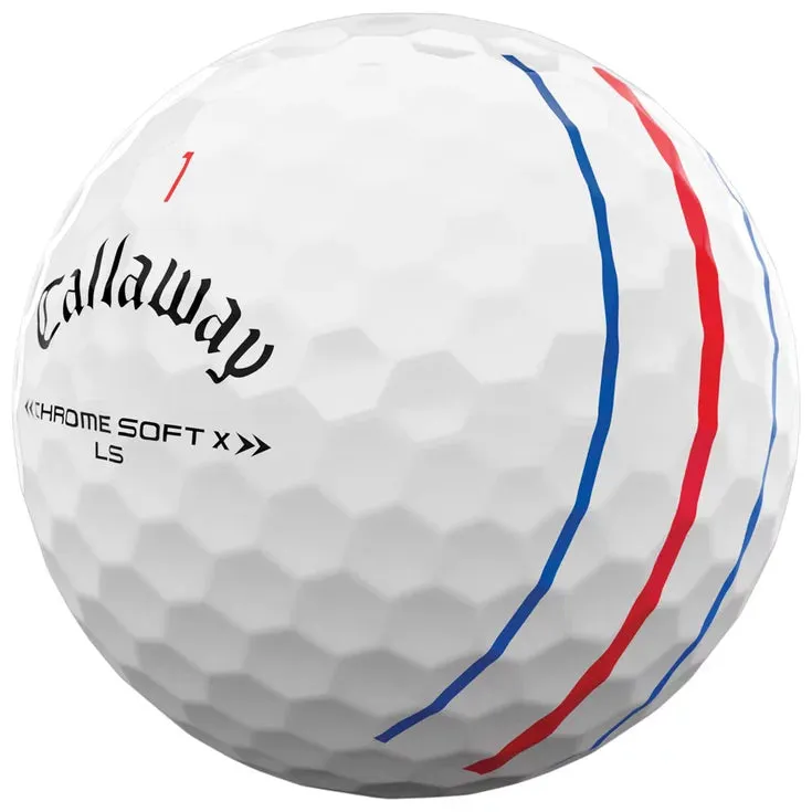 Callaway Balles Chrome Soft X LS Triple Track (boite de 12)