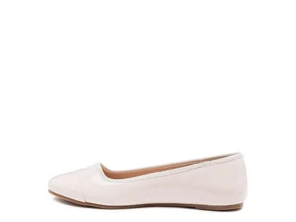 Camella Round Toe Ballerina Flat Shoes