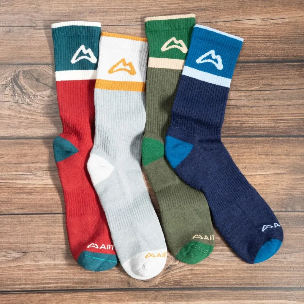 Classic Crew Trail Sock - Forest