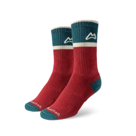 Classic Crew Trail Sock - Red