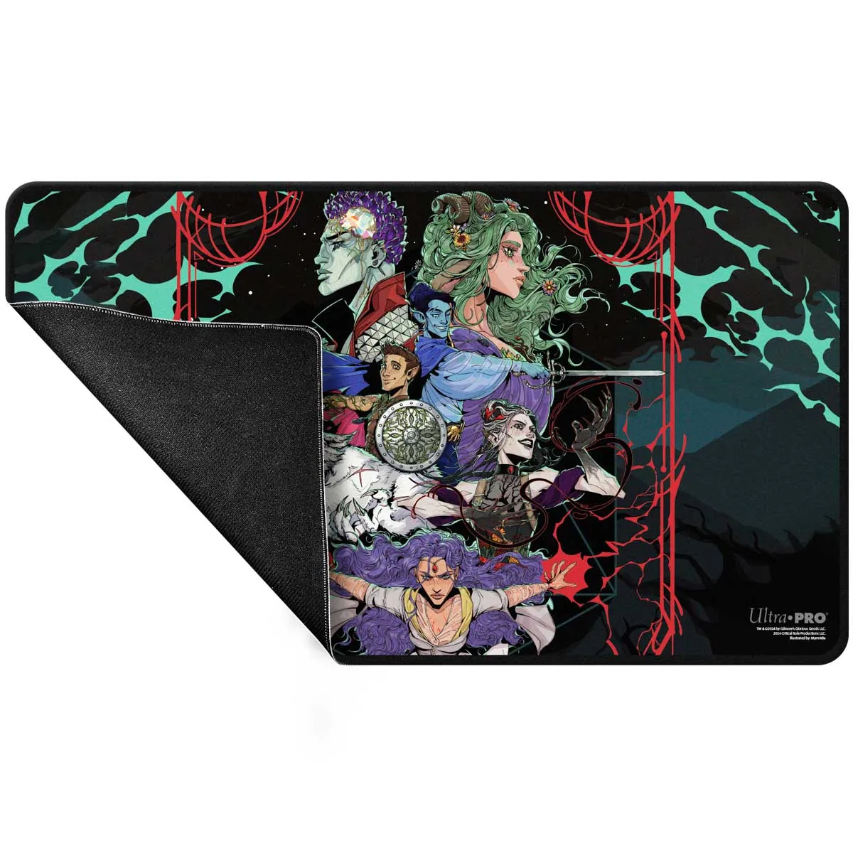 Critical Role Stitched Edge Playmat - Bells Hells Live at The Greek Theatre