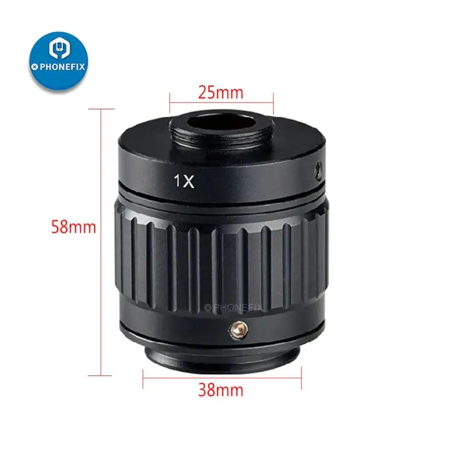 CTV 0.35X 0.5X Focus C-Mount Adapter For Trinocular Microscope