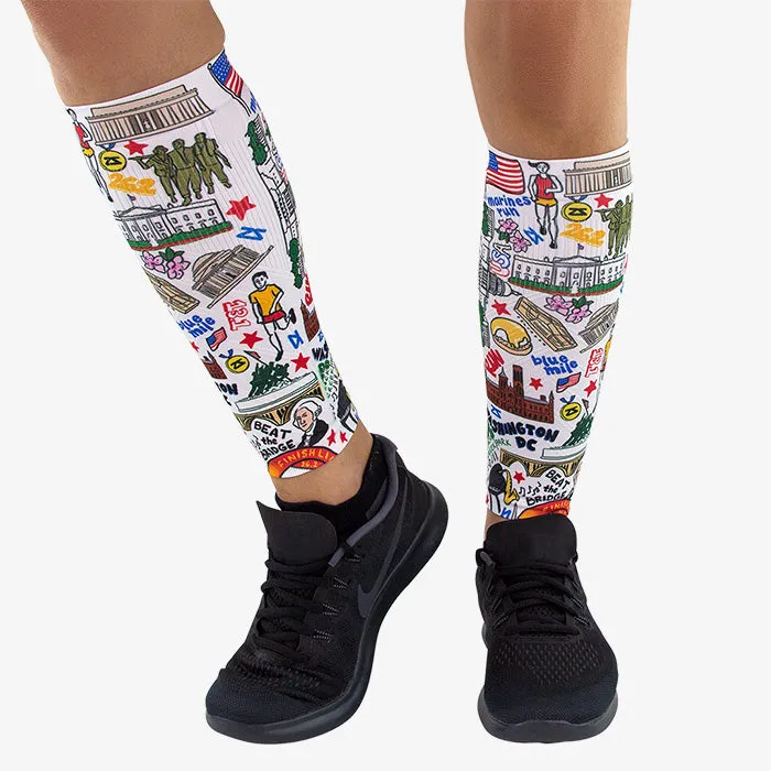 DC Doodle Compression Leg Sleeves