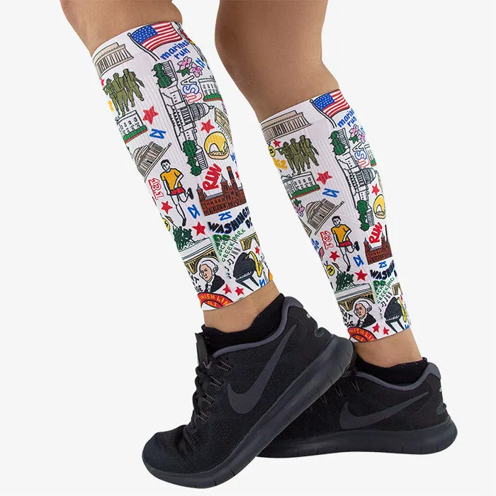 DC Doodle Compression Leg Sleeves