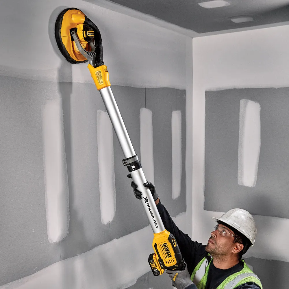 DeWalt DCE800P2 20V Max Cordless Drywall Sander with Charger and Two Batteries Combo Package