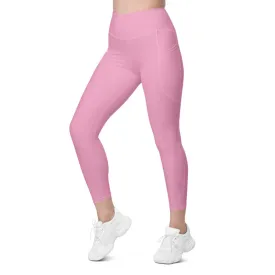 ELEVATED ESSENTIALS, THE PERFECT SIDE POCKET LEGGING PRETTY PINK