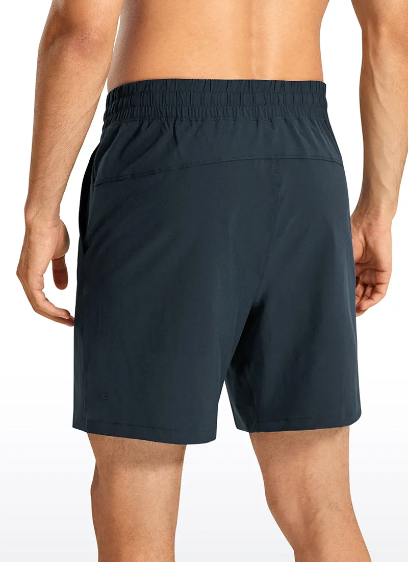 Feathery-Fit Athletic Shorts 7''- Linerless