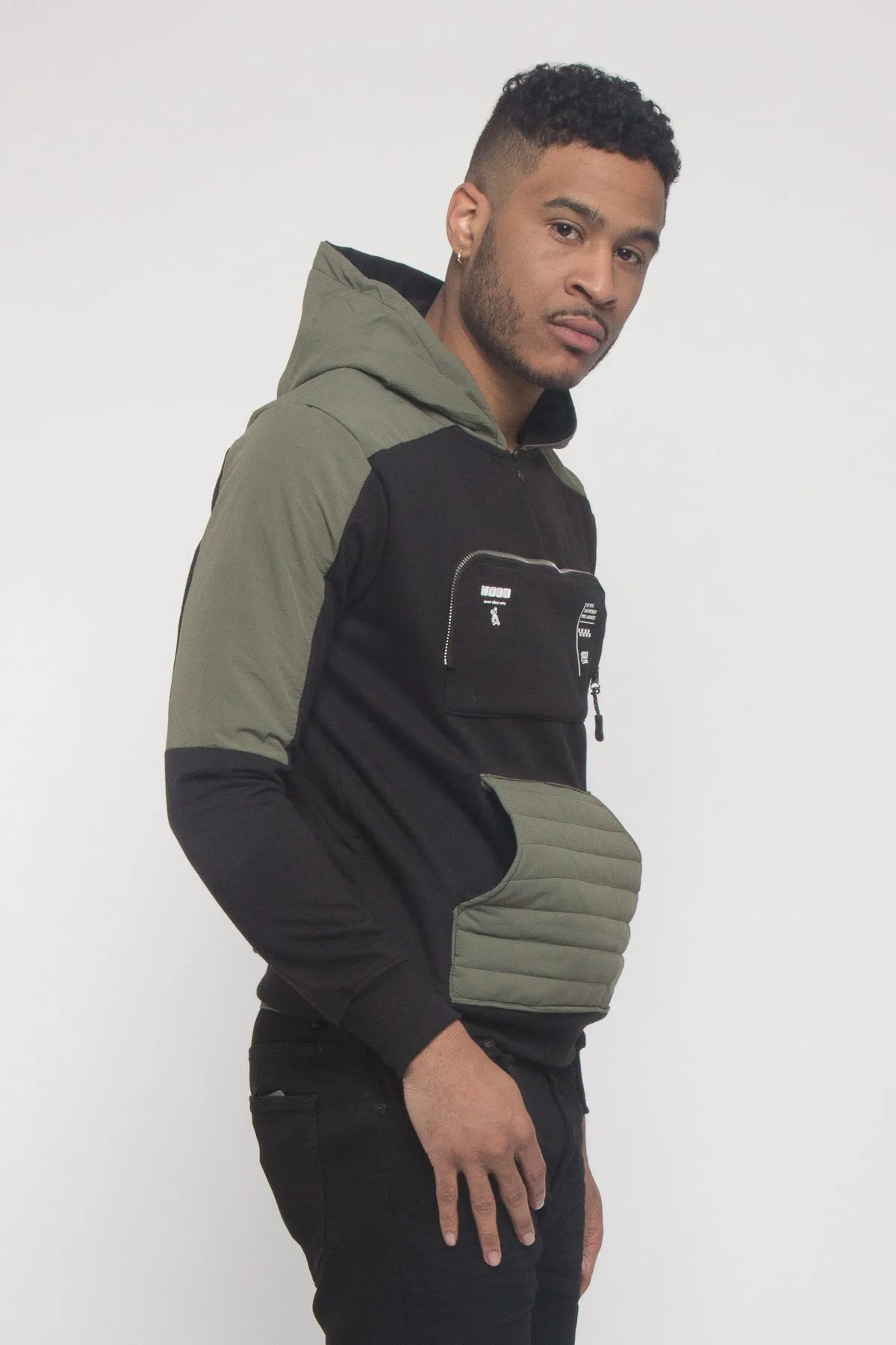 Fleece Kangaroo Pocket Hoodie