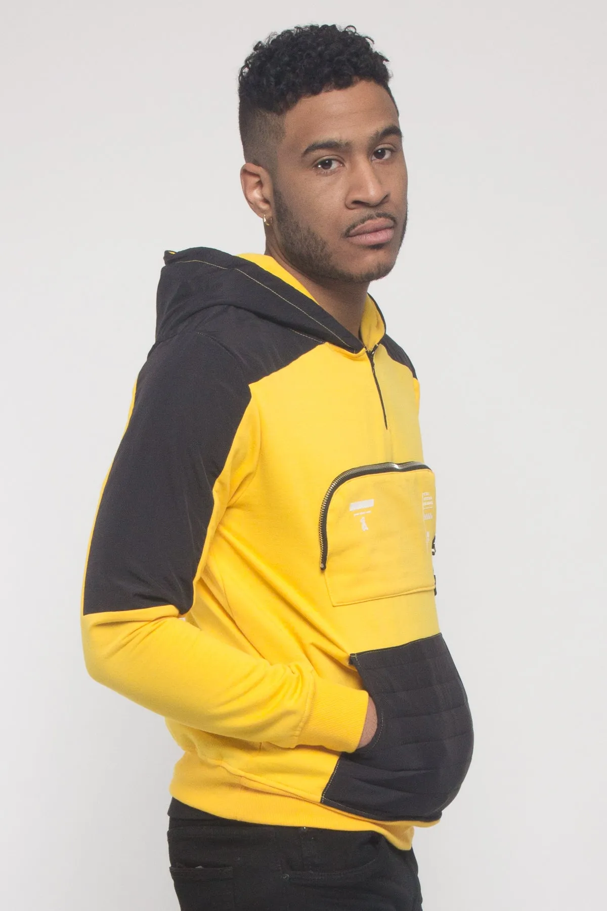 Fleece Kangaroo Pocket Hoodie