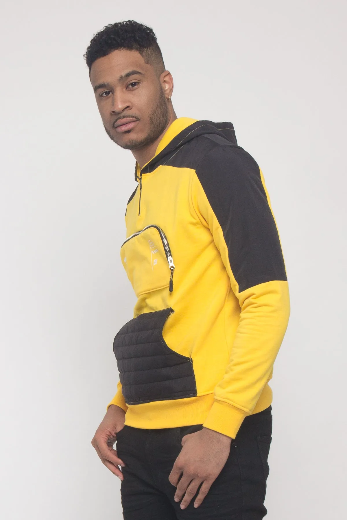 Fleece Kangaroo Pocket Hoodie