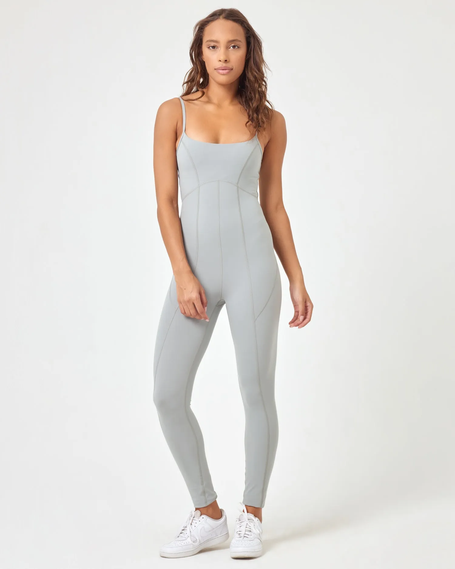 Go The Distance Jumpsuit - Sage