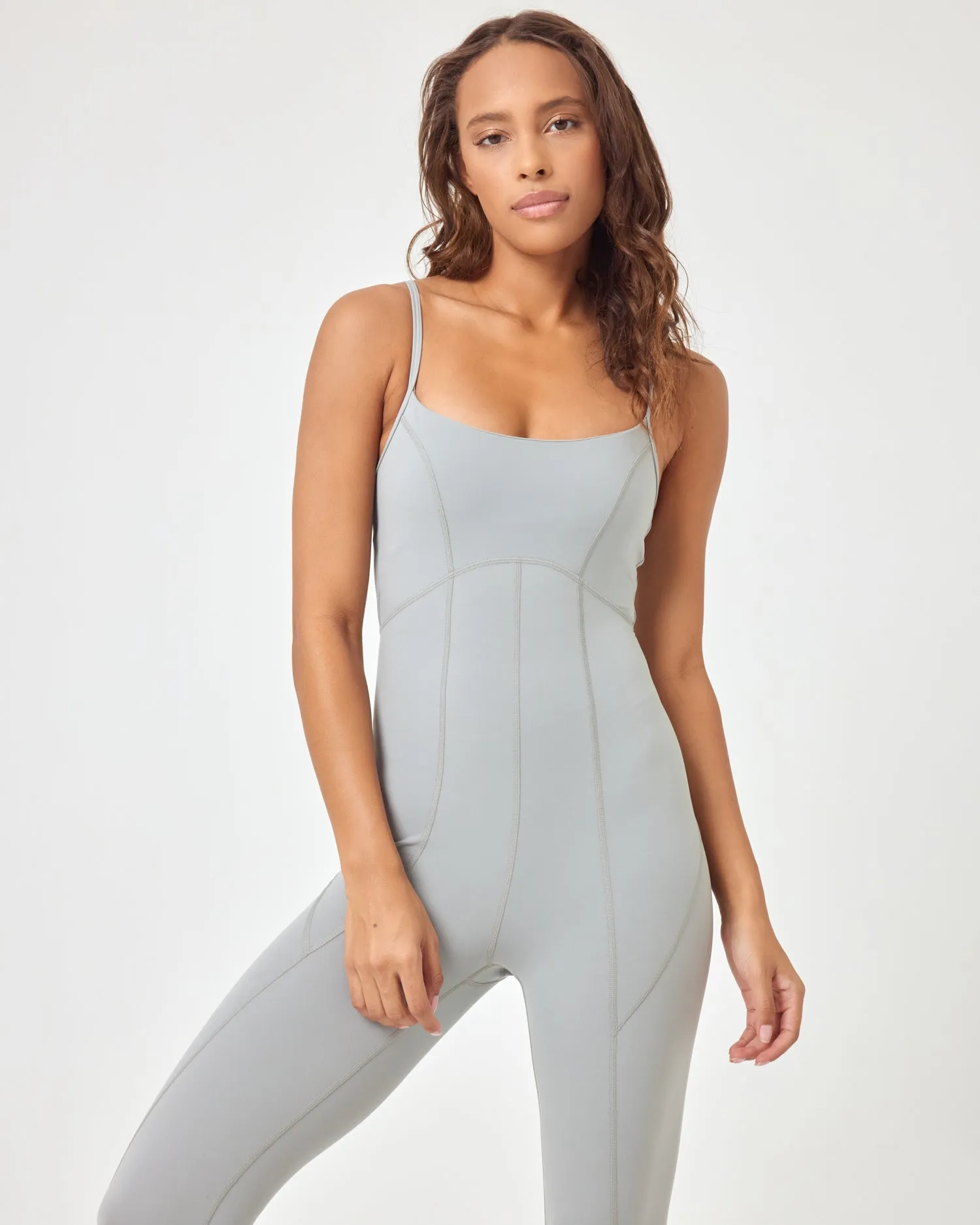 Go The Distance Jumpsuit - Sage