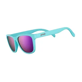 Goodr Electric Dinotopia Carnival Sunglasses - Aqua