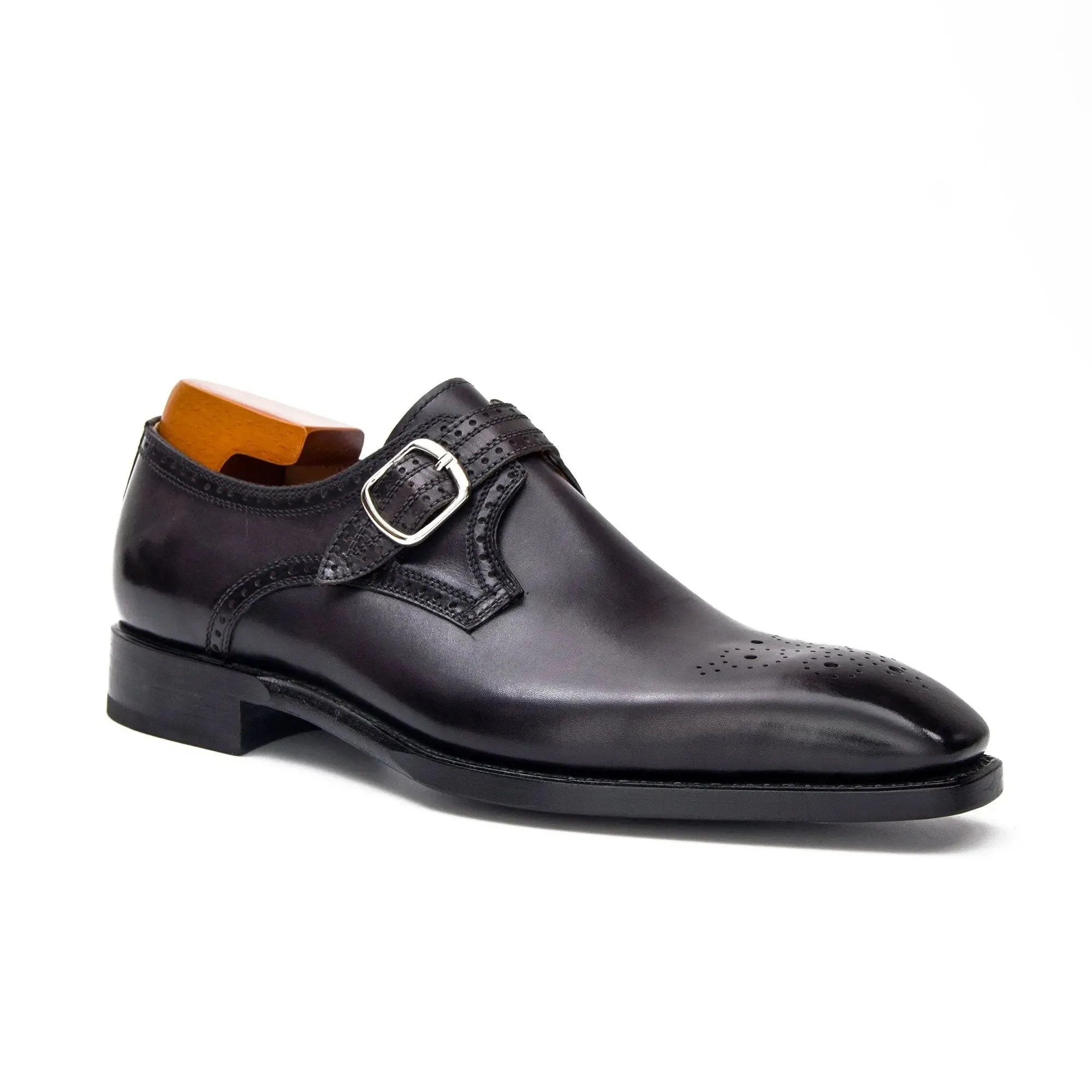 Goodyear Welted Monk Strap Shoes