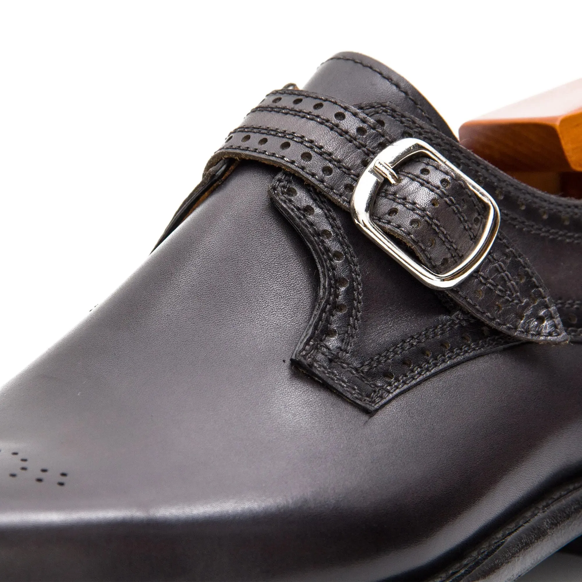 Goodyear Welted Monk Strap Shoes