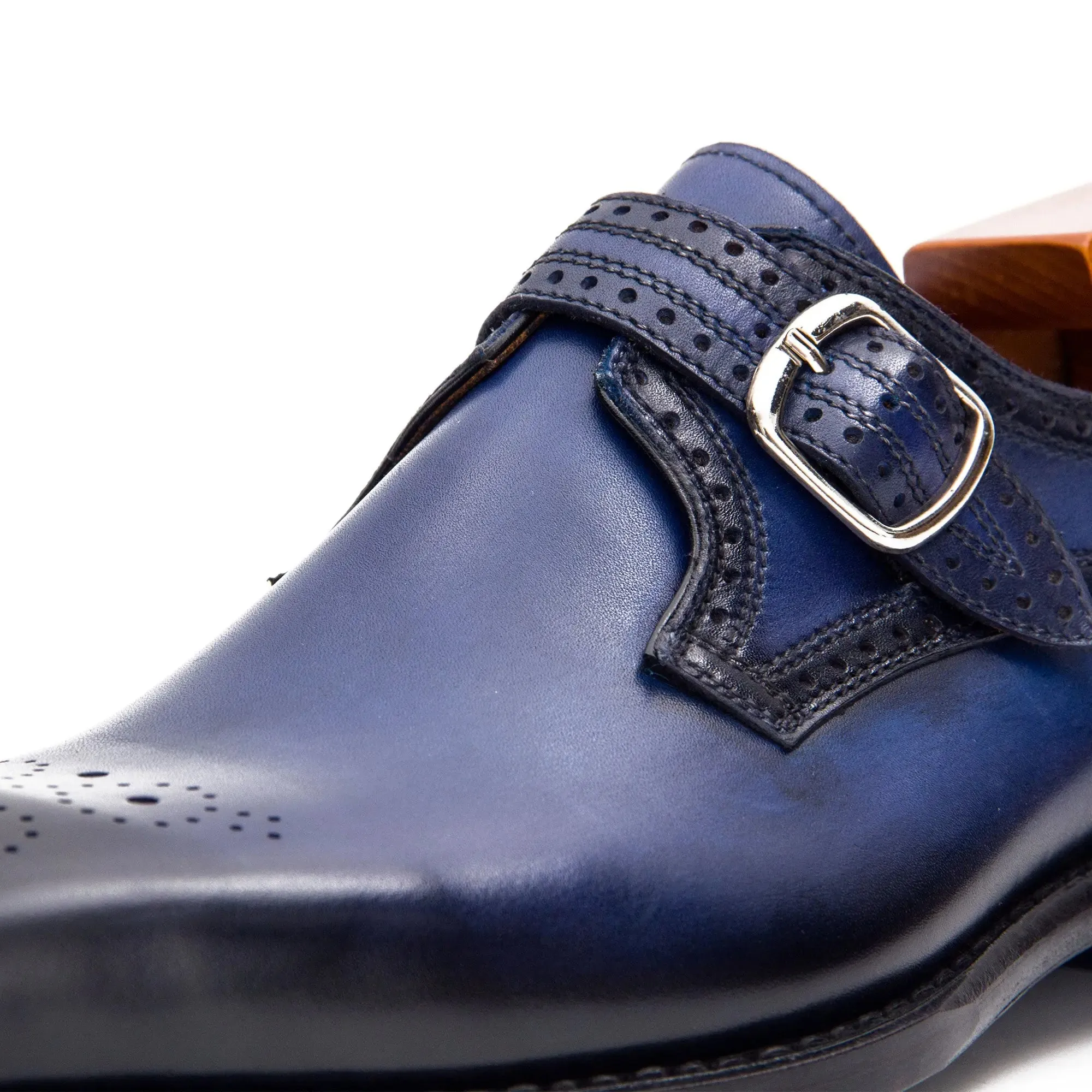 Goodyear Welted Monk Strap Shoes