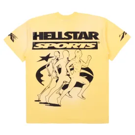 Hellstar Marathon Tee Washed Yellow