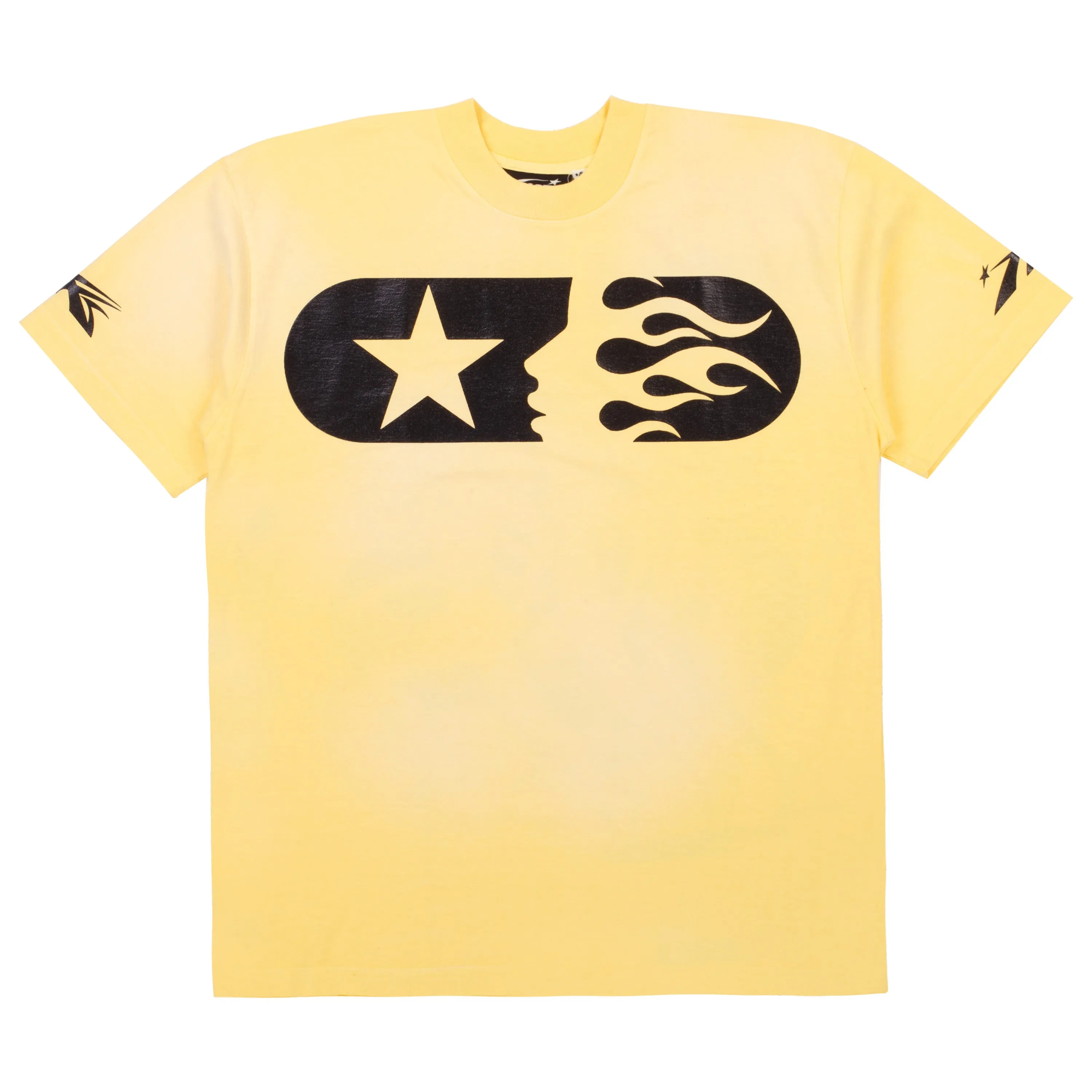 Hellstar Marathon Tee Washed Yellow