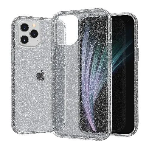 Inspire Series Black Glitter Case - iPhone 12 & iPhone 12 Pro