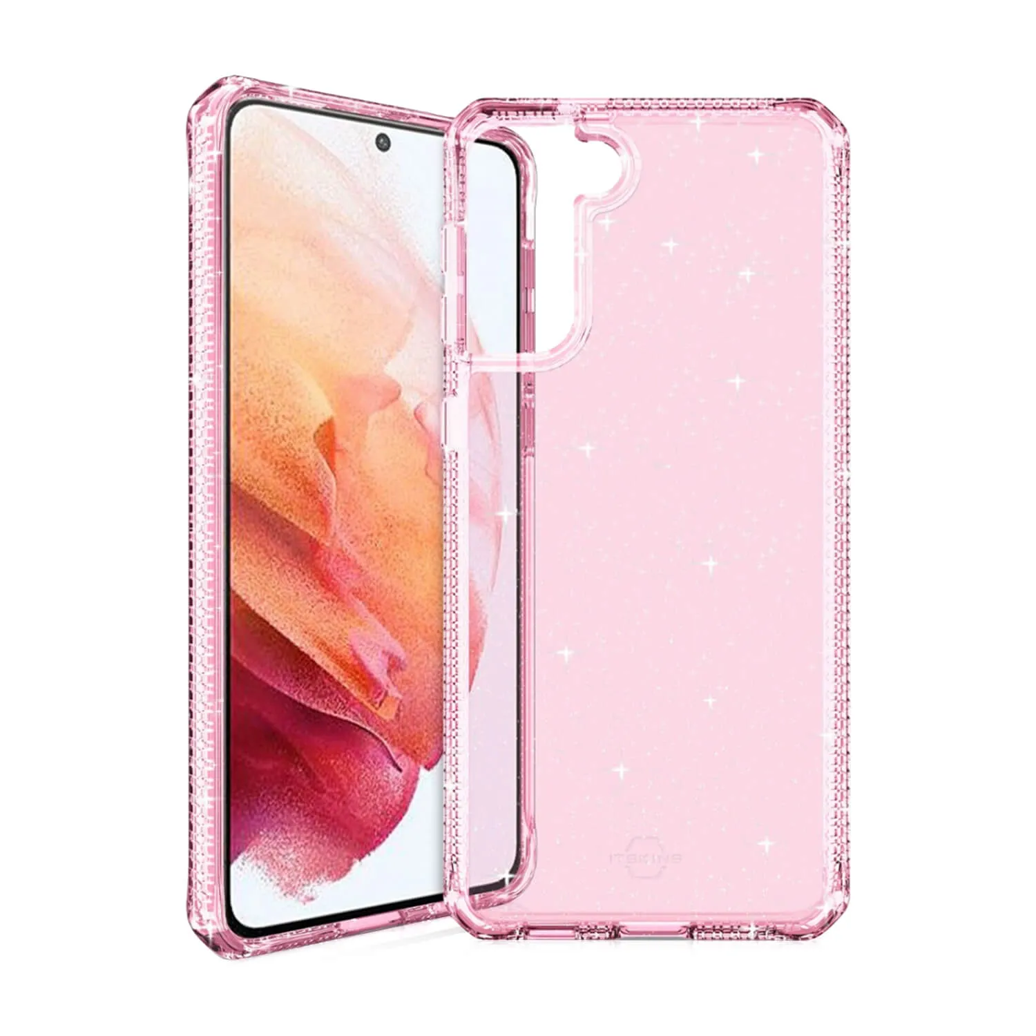 ITSKINS Samsung Galaxy S21 Plus 5G Case Hybrid Spark Pink