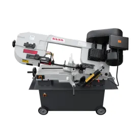 KANG Industrial Horizontal Band Saw 178mmx305mm Capacity BS-712N,  4 step blade speeds belt driven,  240V Motor Swivel Vice Saw Machine