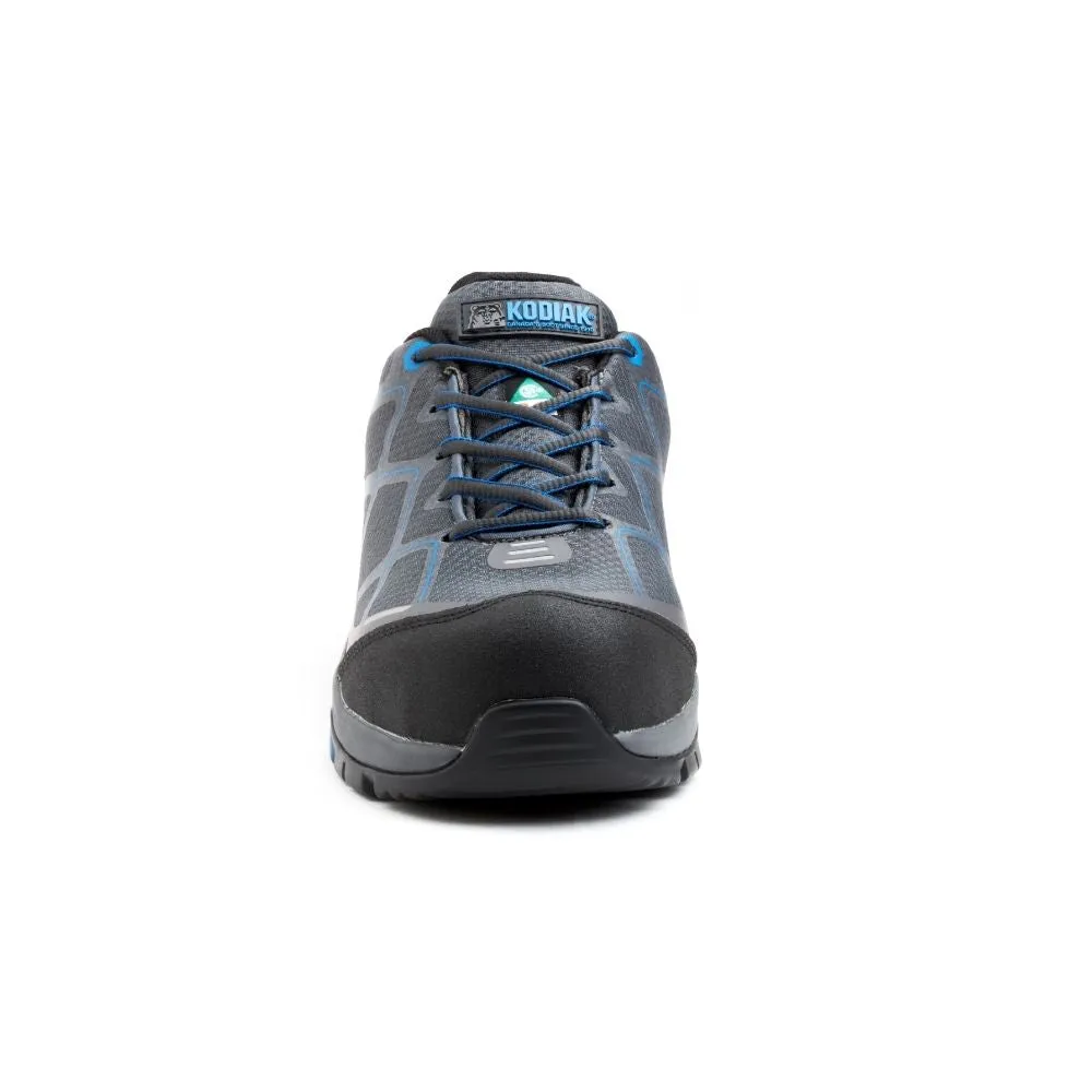 Kodiak Swift Trail Men's Composite Toe Athletic Work Shoes - Grey/Blue KD0A4TCUGYX-GRY