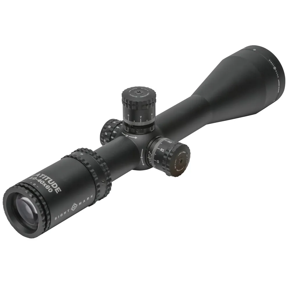 Latitude 10-40x60 Scope with Benchrest Reticle