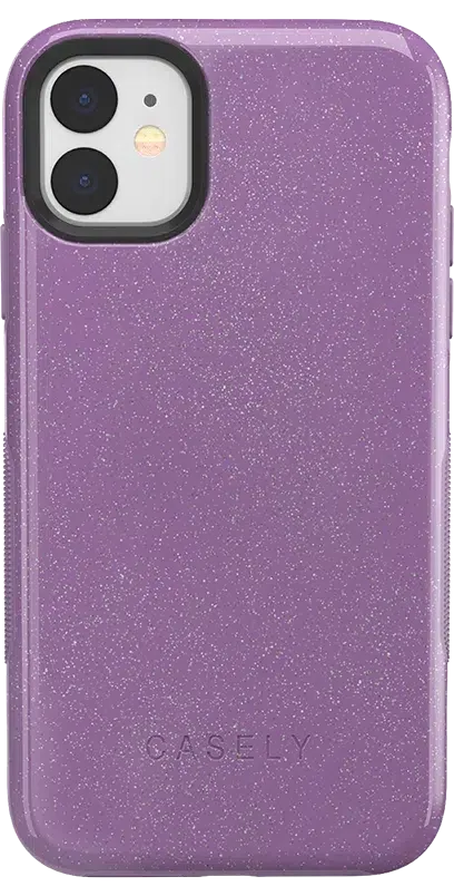 Lavender Waves | Purple Shimmer Case