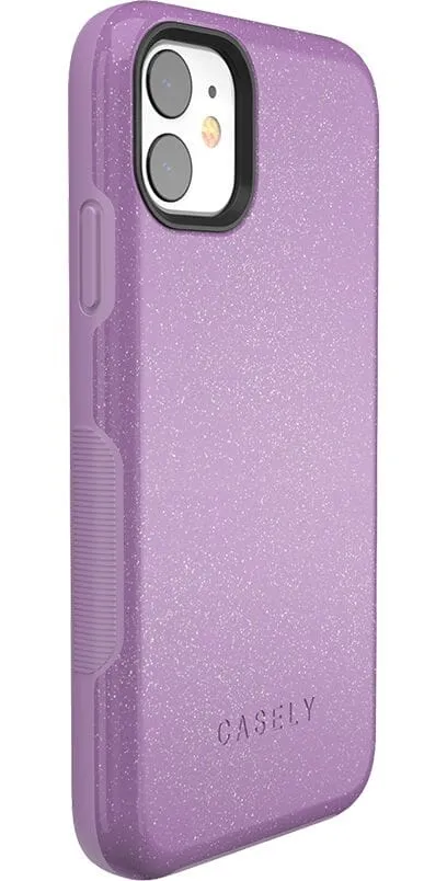 Lavender Waves | Purple Shimmer Case